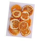 Prettyia 自然　混合　10個入り　家の装飾　オレンジのスライス　乾燥した花　押し花　電話ケース装飾　3.5-5cm
