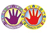 Penalty Pal- Time Out Spot for Kids, Removable Wall Decal (Red/Purple) [並行輸入品]