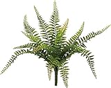 ポピー 造花の観葉植物 シダブッシュS グリーン GL-5053GR