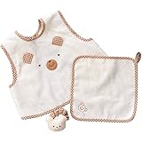赤ちゃんの城 ギフトセット エプロンセット アイボリー