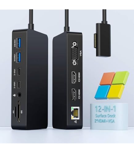 Amazon.co.jp: Surface Dock 2、Surface Docking Station 2 199W電源