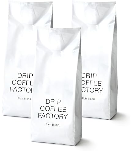 DRIP COFFEE FACTORY Rich Blend 6個 Amazon.co.jp: Drip Coffee Factory Rich Blend Coffee, Whole Beans