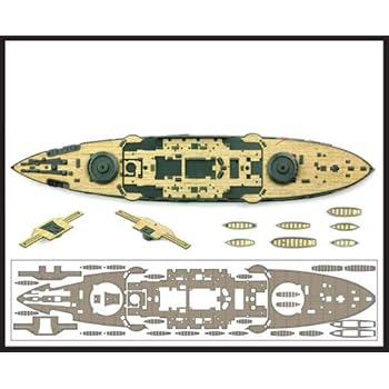 インフィニモデル 1/700 IWシリーズ 日本海軍 戦艦 三笠用 木製甲板 H社用 プラモデル用パーツ IW7016