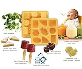Silicandy マルチに使える！ シリコン フリーザーコンテナ/ベーキングトレー（マフィンなど製菓にも） Honey Chocolate色 [並行輸入品]