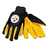 NFL Men's Utility Gloves メンズ 手袋 Pittsburgh Steelers 黄 [並行輸入品]