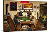 Leo Stansプレミアムシックラップキャンバス壁アート印刷題名Duck Hunters 48" x 32" 1162732_24_48x32_none