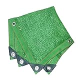 LIANGLIANG オーニングシェード遮光ネット シェード通気性耐久性折り畳み式フラワープロテクションネットメタルホール付ポリエチレン、23サイズ (色 : Green, サイズ さいず : 4x6
