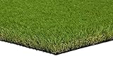 ＦＩＦＡ認定工場製造最高級人工芝　防炎認定品（Ｖ型芝・復元力強）丈高3.5㎝　ロール状 (1x1ｍ 2本セット)