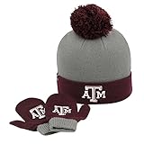幼児ニットTexas A & M Aggies帽子とミトンセット