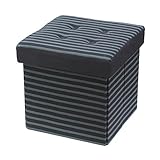 イナダ商事 収納ボックス グリーン 組立時: 高さ34cm 収納時:幅35×奥行き35×高さ8.5cm IAC-SB-214