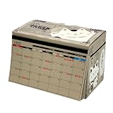 パルマート お札招き猫カスタム 貯金箱カレンダー 2023 H10.3×W16.5×D10.5cm CAL-OMC2023