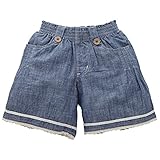 西松屋 [EFD] ダンガリーポケットボタン付きキュロット 【100cm・110cm・120cm・130cm・140cm】　120