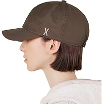 Amazon | [VARZAR] Stud Logo Nylon Newsboy Ball Cap Brown | 帽子 通販