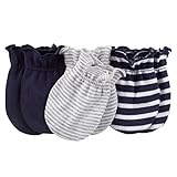 Carters 3-Pack Mittens Navy/Grey 0-3M by Carter's [並行輸入品]