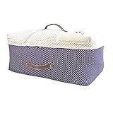 アットファースト ソフトストレージ Lサイズ プチドット ネイビー AF1399