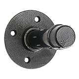 jeteven 1pc Heavy Duty工業鉄パイプフローティングシェルフ棚ブラケット壁マウントホルダー Small(4.3") JETEVENLorvsap2789