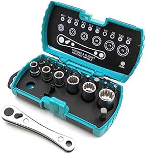 新規購入 Akozon 自動車ハードウェアツールキット ソケットセットスリーブコンビ 家庭用機械自動車修理用121ピース セット 当日出荷 Theblindtigerslidell Com