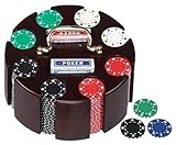 ポーカーチップラックwith Chipsとカード