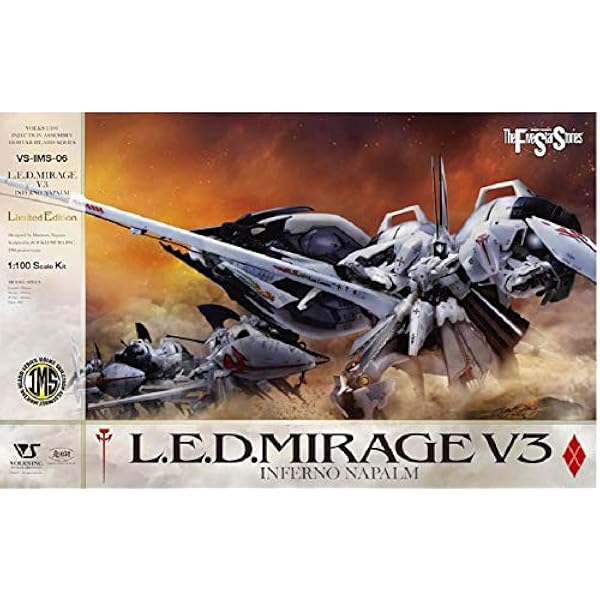 Amazon ボークス Ims 1 100 L E D Mirage V3 プラモデル 通販