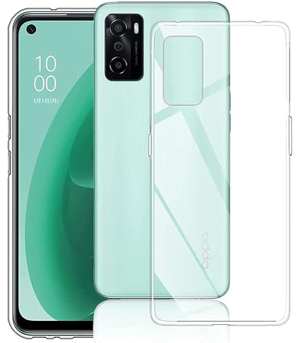OPPO A55 5G 本体　グリーン　ケース2個付き Amazon.co.jp: seninhi 対応 OPPO A55s 5G ケース クリア ケース