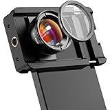 APEXEL 100mm HDマクロレンズ スマートフォン用 携帯用 レンズセット CPLフィルター付き 携帯便利 使用簡単 ストレッチクリップ付属 撮影用 iPhone14/14pro/13/13pro Samsung Sonyに対応