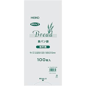 ヘイコー PP食パン袋 半斤用 100枚入り 006721440