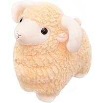 Amazon.co.jp: ぬいぐるみ 羊 [35cm] ふわふわ 可愛い ひつじ
