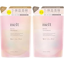 花王 メルト　モイスト　シャンプー トリートメント✖︎3パックづつ　詰め替え Amazon | 花王 メルト モイストシャンプー 詰め替え 380ml +