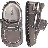 [ペディペド] pediped オリジナルズ Norm ノーム - ファーストベビーシューズ　グレー L (18-24 mos) 【並行輸入】