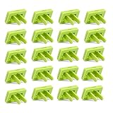 Hangnuo 20個 コンセントガード 感電防止 コンセントキャップ カバー ベビー ペット (緑, 20)