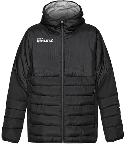 【週末限定値下げ中‼️】【美品】ATHLETA　ダウン　中綿　ジャケット ATHLETA（アスレタ） 中綿ハーフコート 大人用 サッカー フットサル