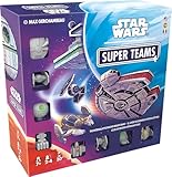 スターウォーズ スーパーチーム ボードゲーム - 銀河を駆け抜けるペースの速い戦略レース 家族、子供、大人が楽しめる 対象年齢7歳以上、2~4人用 30分プレイ時間 Zygomatic製