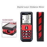 100m Digital Laser Distance Meter Rangefinder Measure Diastimeter (UA100A)