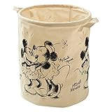 西松屋 SmartAngel スマートエンジェル　筒型コットンバスケット（ミッキーマウス＆ミニーマウス