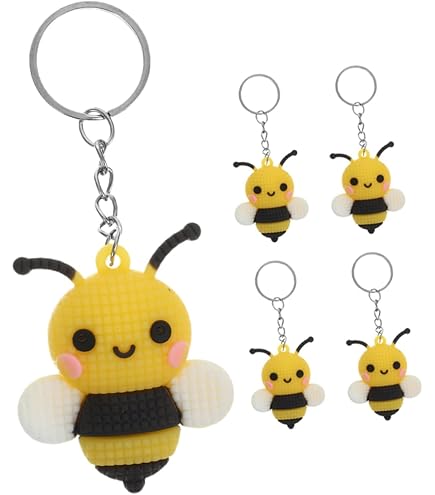 Amazon.co.jp: BCOATH 12個かわいい蜂デザイン キーホルダー バッグや