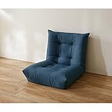 ボリュームにこだわったコーナーローソファーセット　　ネイビー　１人掛け