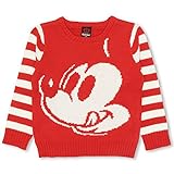 BABYDOLL（ベビードール） 親子ペア ディズニー ビッグフェイスニット 120cm レッド