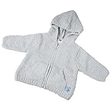 カシウェア Kashwere Kashwere カシウェア ベビーパーカー フード付き 無地 BABY HOODED JACKET ベビーブルー BABY BLUE 12-18M(12～18ヶ月) B