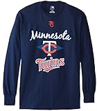 MLB Minnesota Twinsメンズ58t長袖Tee 3L