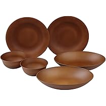 Amazon.co.jp: rebirth(リバース) ナチュラルシリーズ 食器セット 6点