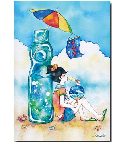 チッチとサリー　絵葉書3種セット　昭和レトロ　暑中見舞いポストカード Amazon | チッチとサリー 絵葉書 3種セット 昭和レトロ 暑中