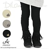 (エマーブル) AIMABLEあたたかニットレギンス/冬 ベビー キッズ 女の子 120 ブラック