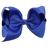 YideaHomeヘアピン　ヘアクリップ　蝶結び　リボン　子供用 髪飾り 出産祝い　可愛い　写真撮影（5個セット）