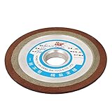 uxcell グリンダー ホイール 80mm x 16mm x 8mm x 5mm 150グリット ダイヤモンド カッター