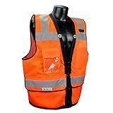 Radians SV59Z-2ZOD-2X Class 2 Heavy Duty Surveyor Safety Vest Hi-Viz Orange XX-Large [並行輸入品]