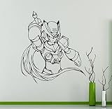 Mega Manナイトゲームスーパーヒーロー壁デカール壁ビニールステッカーレトロゲームホーム内部子供キッズ部屋壁装飾11 ( MGM )
