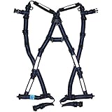 KH X型(X type)フルハーネス 鳶忍者 黒/青線 [安全帯 落下防止 電気工事 高所での安全作業]