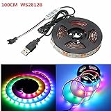 USB LEDストリップライト SOLMORE WS2812B 5050 SMD 色が変わるフレキシブルライト 防水性 SOLMOREbuychoicesa2721 