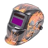 Pro Solar Welder Red Mask Auto-Darkening Welding Helmet Arc Tig mig grinding by westernb2k