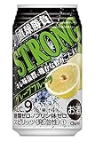 〔缶チューハイ〕 直球勝負 ストロンググレープフルーツ ３５０缶 ２ケース （１ケース２４本入）（３５０ｍｌ）【合同酒精】